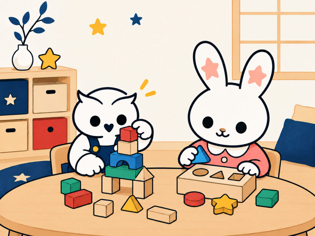 同じ年齢でも、好きな遊びや興味は違う